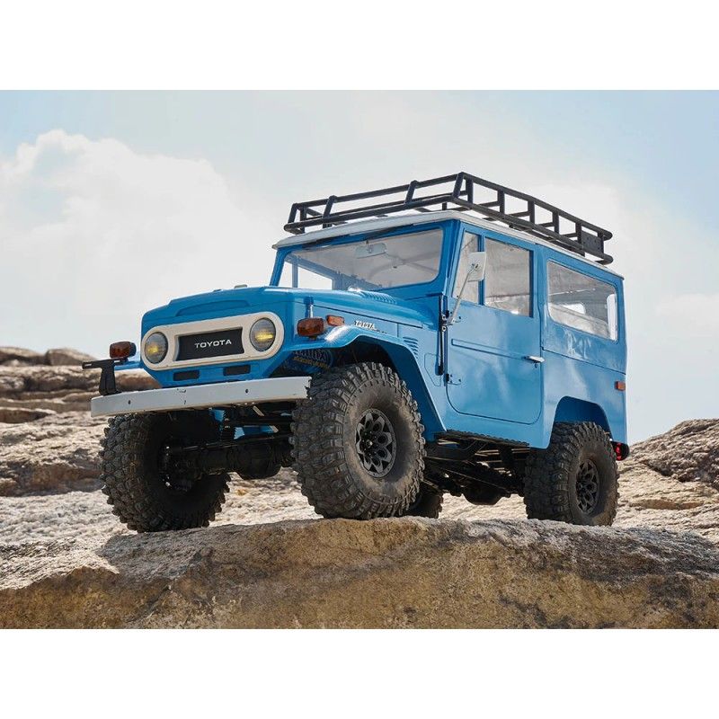 1/10 Toyota Land cruiser FJ40 scaler ARTR kit (RS version) - Blue | Ventedemodelisme.fr