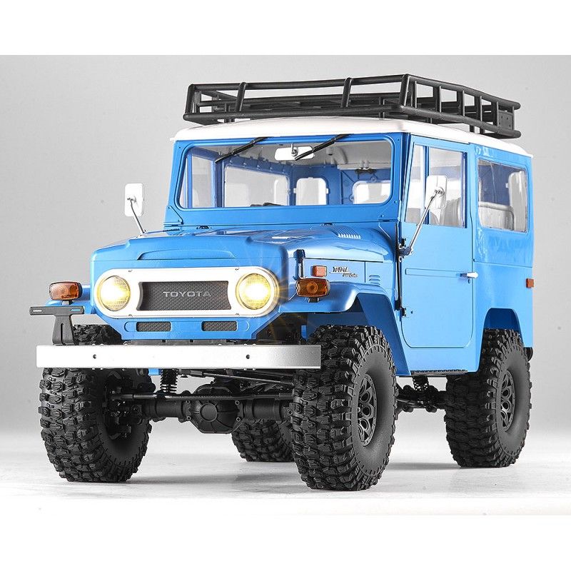 1/10 Toyota Land cruiser FJ40 scaler ARTR kit (RS version) - Blue | Ventedemodelisme.fr