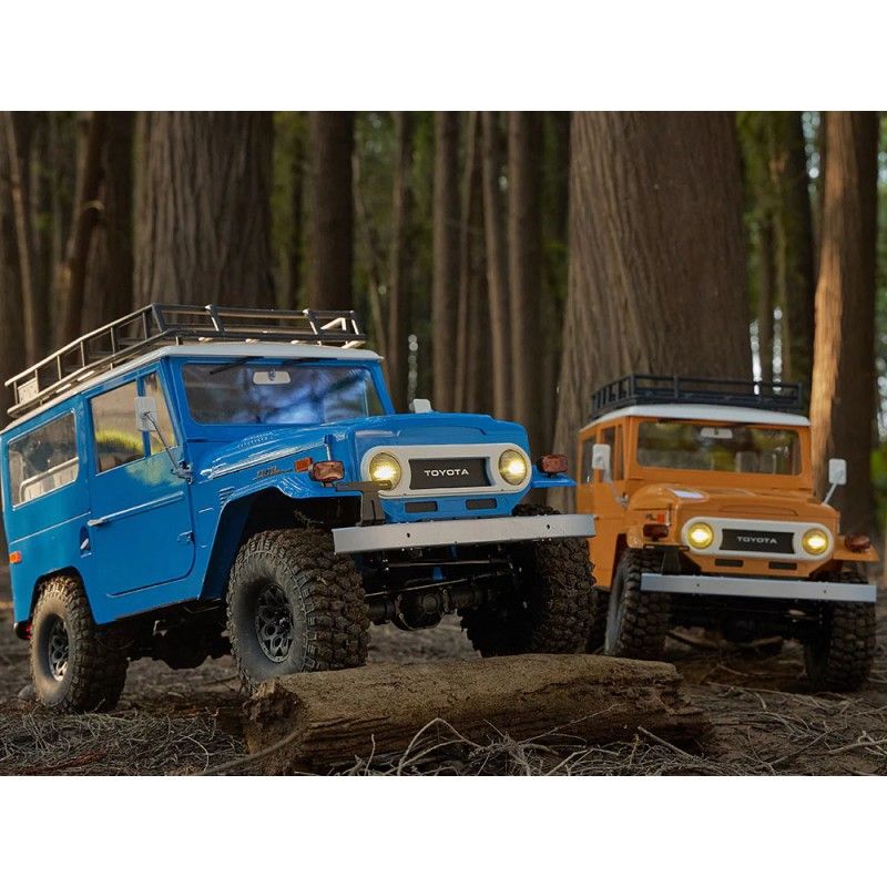 1/10 Toyota Land cruiser FJ40 scaler ARTR kit (RS version) - Blue | Ventedemodelisme.fr