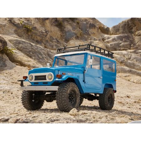 1/10 Toyota Land cruiser FJ40 scaler ARTR kit (RS version) - Blue | Ventedemodelisme.fr