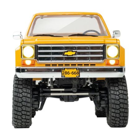 1/18 Chevrolet K10 FCX18 scaler RTR car kit - Yellow | Ventedemodelisme.fr