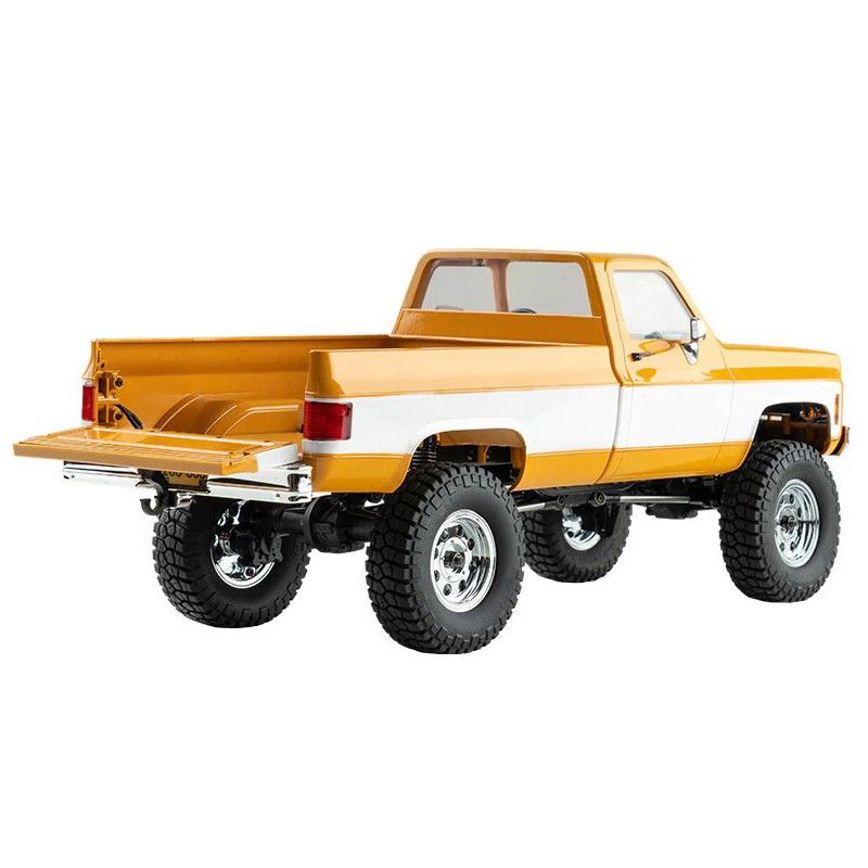 1/18 Chevrolet K10 FCX18 scaler RTR car kit - Yellow | Ventedemodelisme.fr