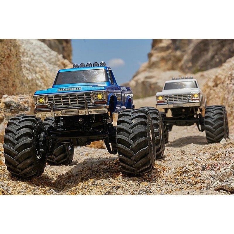 1/24 Smasher V2 FCX24 Monster truck RTR car kit - Blue | Ventedemodelisme.fr