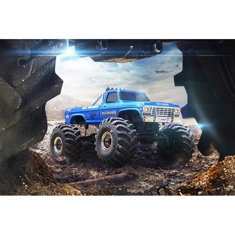 1/24 Smasher V2 FCX24 Monster truck RTR car kit - Blue | Ventedemodelisme.fr