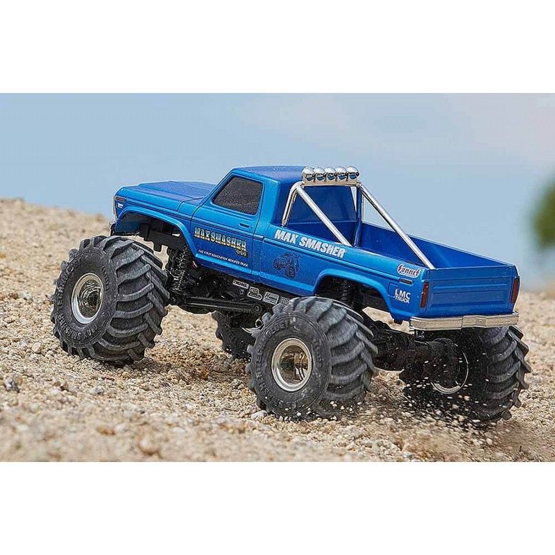 1/24 Smasher V2 FCX24 Monster truck RTR car kit - Blue | Ventedemodelisme.fr