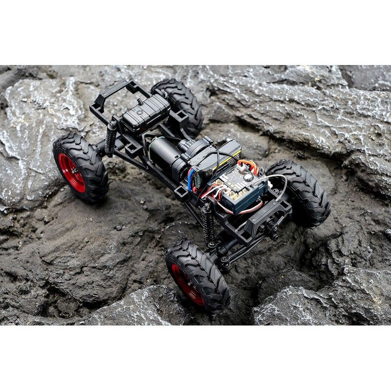 1/24 Power wagon V2 FCX24 crawler RTR car kit - Blue | Ventedemodelisme.fr