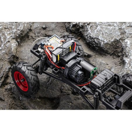 1/24 Power wagon V2 FCX24 crawler RTR car kit - Blue | Ventedemodelisme.fr