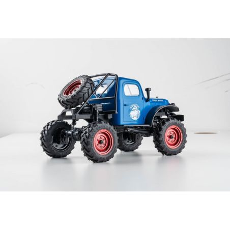 1/24 Power wagon V2 FCX24 crawler RTR car kit - Blue | Ventedemodelisme.fr