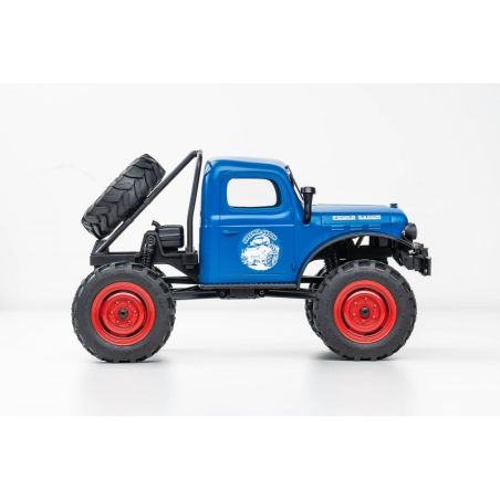 1/24 Power wagon V2 FCX24 crawler RTR car kit - Blue | Ventedemodelisme.fr
