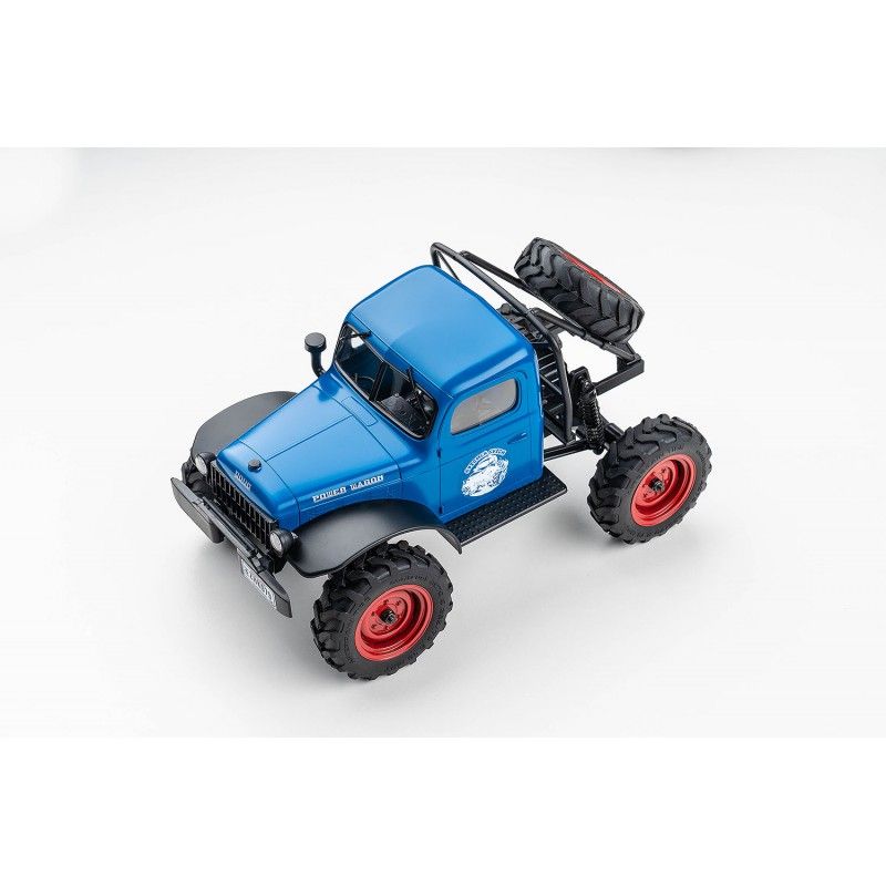 1/24 Power wagon V2 FCX24 crawler RTR car kit - Blue | Ventedemodelisme.fr