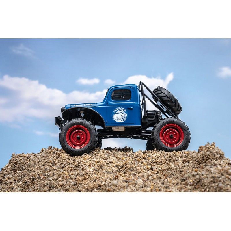 1/24 Power wagon V2 FCX24 crawler RTR car kit - Blue | Ventedemodelisme.fr