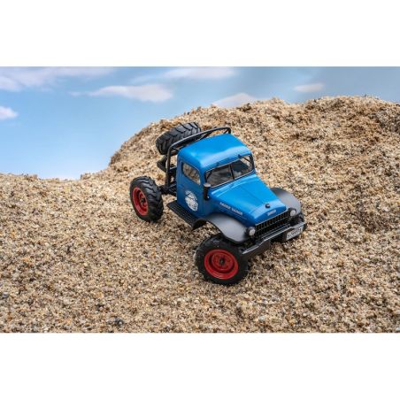 1/24 Power wagon V2 FCX24 crawler RTR car kit - Blue | Ventedemodelisme.fr