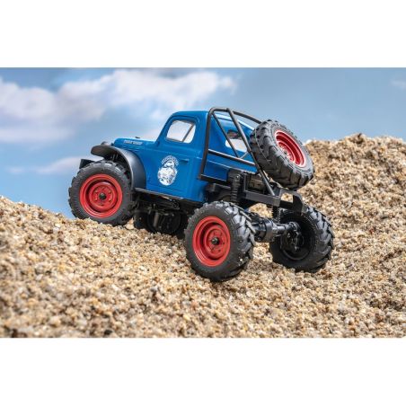 1/24 Power wagon V2 FCX24 crawler RTR car kit - Blue | Ventedemodelisme.fr