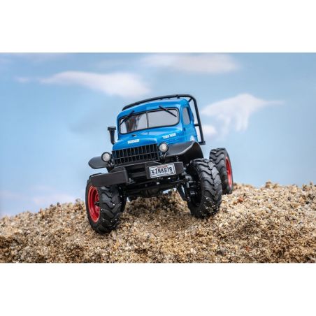 1/24 Power wagon V2 FCX24 crawler RTR car kit - Blue | Ventedemodelisme.fr