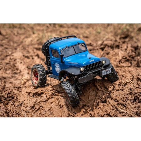 1/24 Power wagon V2 FCX24 crawler RTR car kit - Blue | Ventedemodelisme.fr
