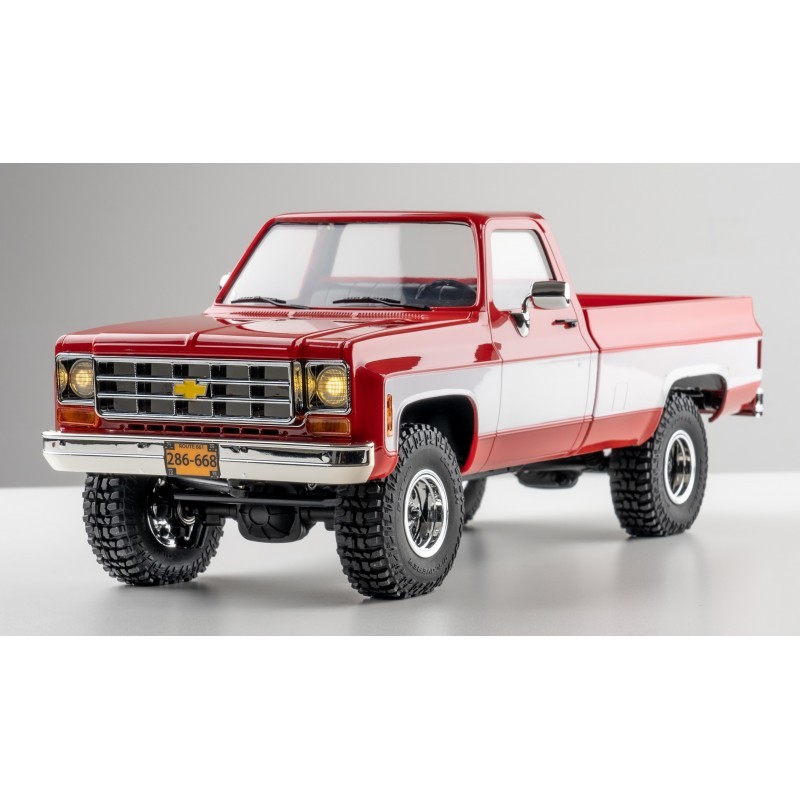 1/18 Chevrolet Chevy K-10 scaler RTR car kit - Red | Ventedemodelisme.fr
