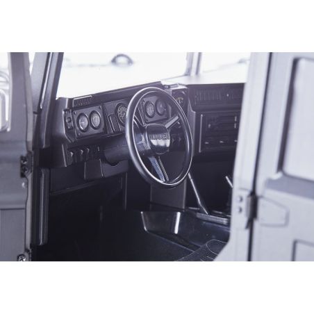 1/12 Hummer H1 scaler RTR car kit - Black | Ventedemodelisme.fr