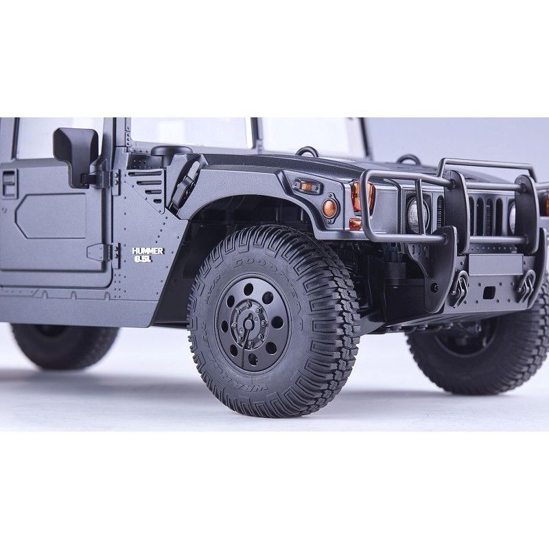 1/12 Hummer H1 scaler RTR car kit - Black | Ventedemodelisme.fr
