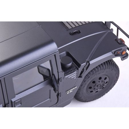 1/12 Hummer H1 scaler RTR car kit - Black | Ventedemodelisme.fr