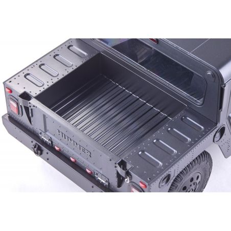 1/12 Hummer H1 scaler RTR car kit - Black | Ventedemodelisme.fr