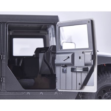 1/12 Hummer H1 scaler RTR car kit - Black | Ventedemodelisme.fr