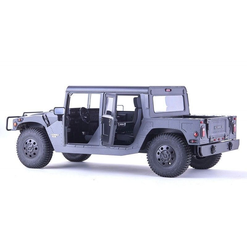 1/12 Hummer H1 scaler RTR car kit - Black | Ventedemodelisme.fr