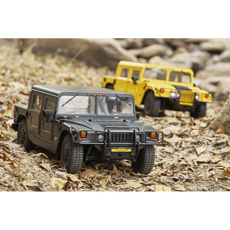 1/12 Hummer H1 scaler RTR car kit - Black | Ventedemodelisme.fr