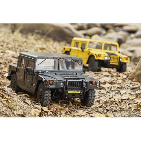 1/12 Hummer H1 scaler RTR car kit - Black | Ventedemodelisme.fr