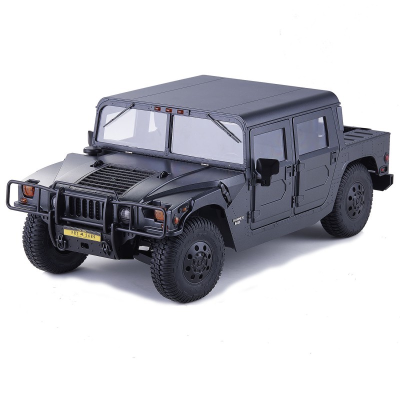 1/12 Hummer H1 scaler RTR car kit - Black | Ventedemodelisme.fr