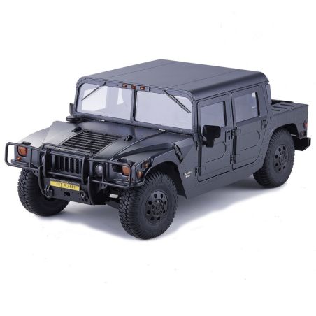 1/12 Hummer H1 scaler RTR car kit - Black | Ventedemodelisme.fr