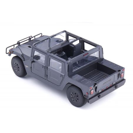 1/12 Hummer H1 scaler RTR car kit - Black | Ventedemodelisme.fr