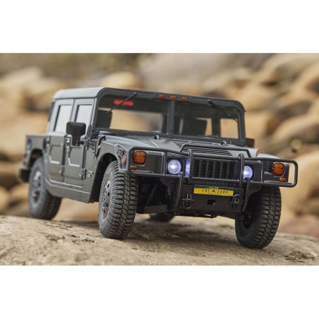1/12 Hummer H1 scaler RTR car kit - Black | Ventedemodelisme.fr