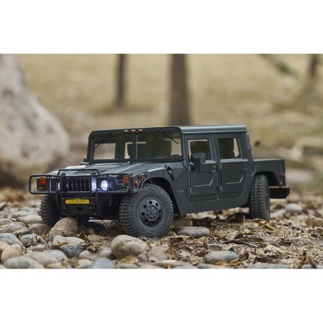 1/12 Hummer H1 scaler RTR car kit - Black | Ventedemodelisme.fr