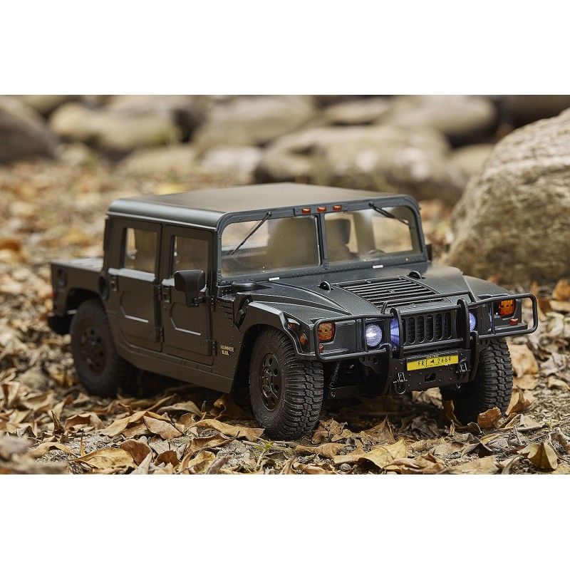 1/12 Hummer H1 scaler RTR car kit - Black | Ventedemodelisme.fr