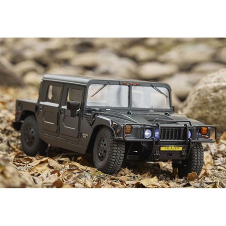 1/12 Hummer H1 scaler RTR car kit - Black | Ventedemodelisme.fr