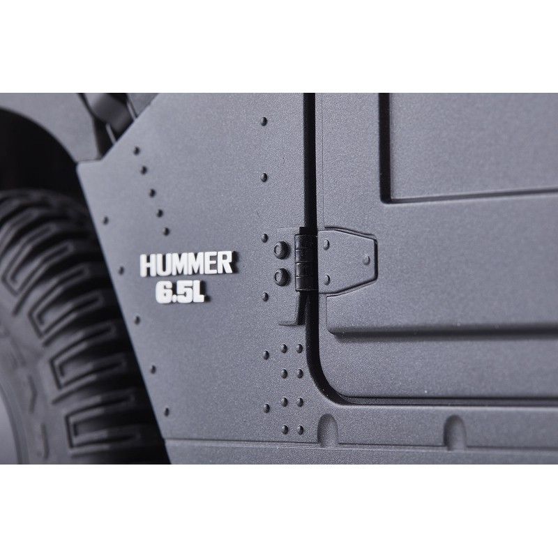 1/12 Hummer H1 scaler RTR car kit - Black | Ventedemodelisme.fr