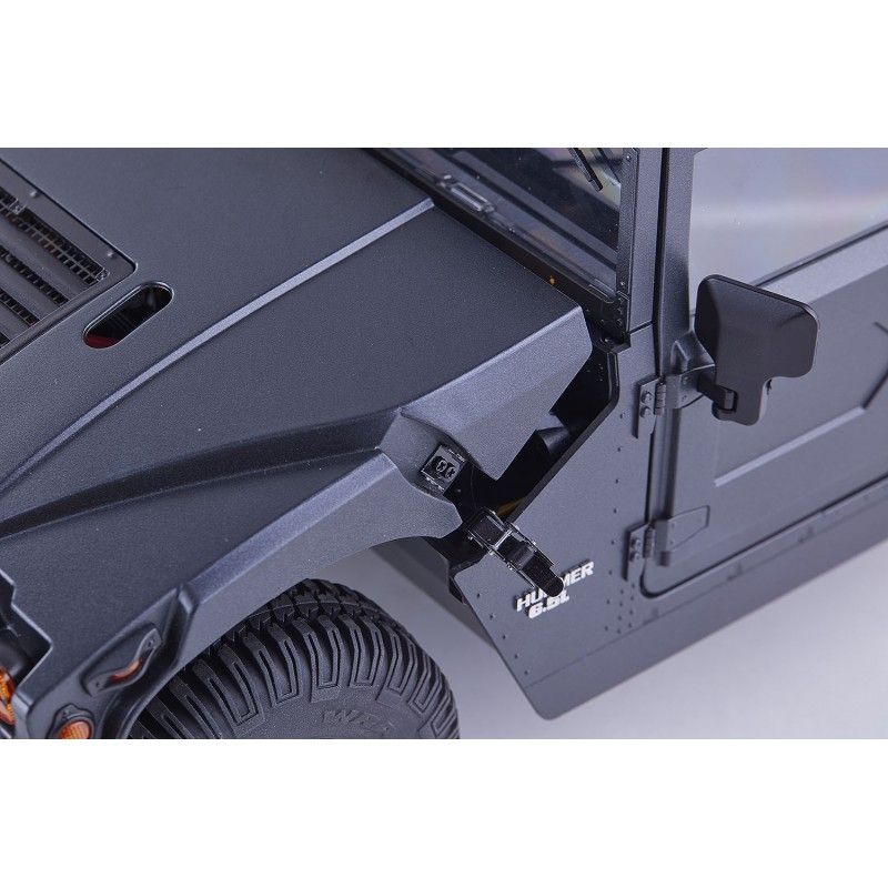 1/12 Hummer H1 scaler RTR car kit - Black | Ventedemodelisme.fr