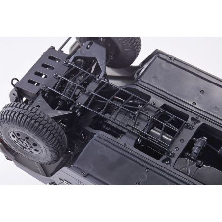 1/12 Hummer H1 scaler RTR car kit - Black | Ventedemodelisme.fr