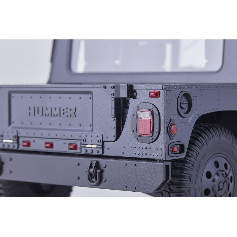 1/12 Hummer H1 scaler RTR car kit - Black | Ventedemodelisme.fr