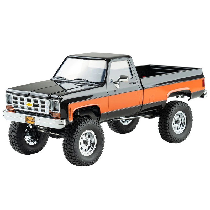 1/18 Chevrolet K10 FCX18 scaler RTR car kit - Black | Ventedemodelisme.fr