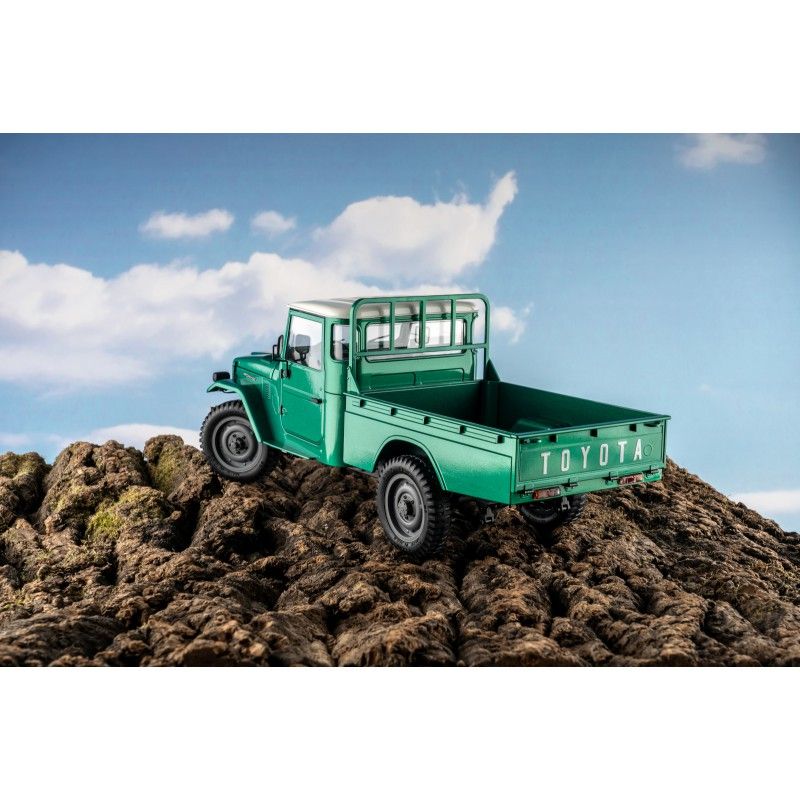 1/12 TOYOTA FJ45 scaler RTR car kit - Green | Ventedemodelisme.fr