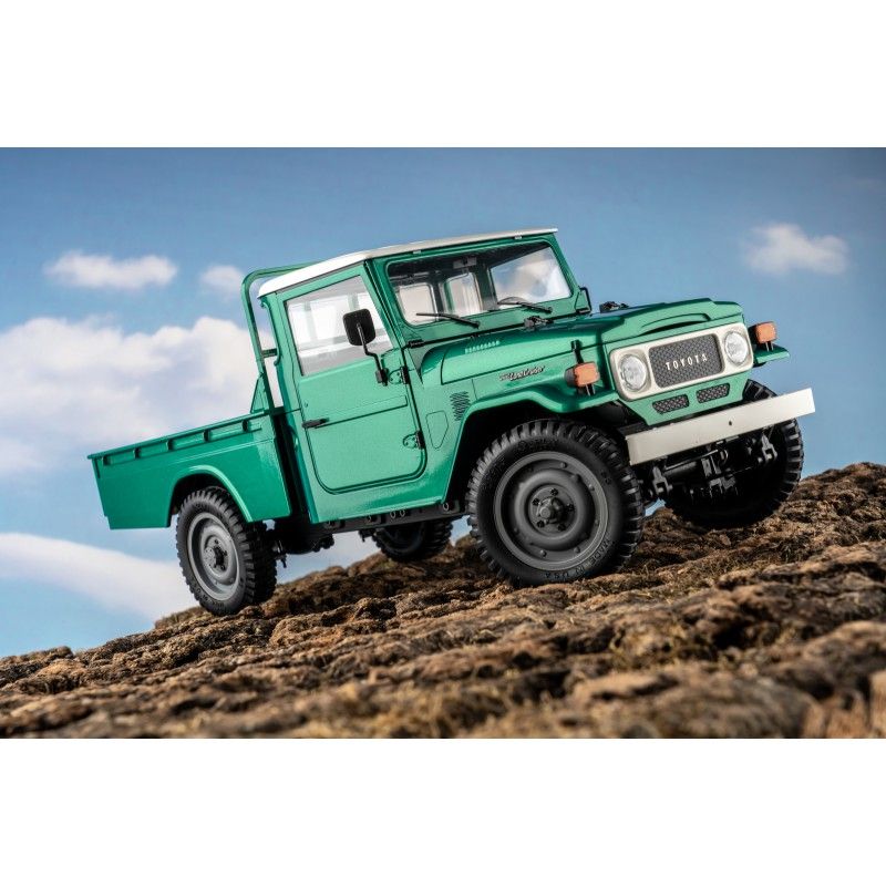 1/12 TOYOTA FJ45 scaler RTR car kit - Green | Ventedemodelisme.fr