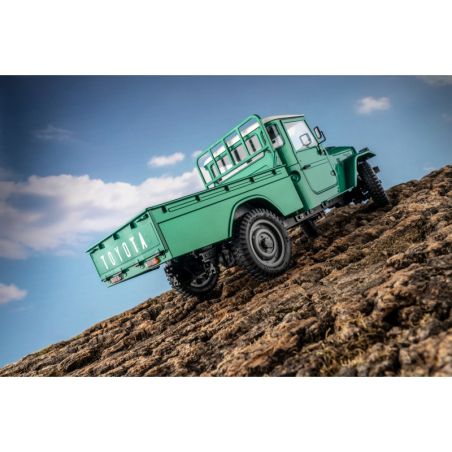 1/12 TOYOTA FJ45 scaler RTR car kit - Green | Ventedemodelisme.fr