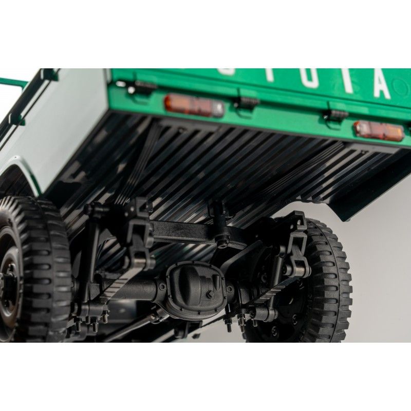 1/12 TOYOTA FJ45 scaler RTR car kit - Green | Ventedemodelisme.fr