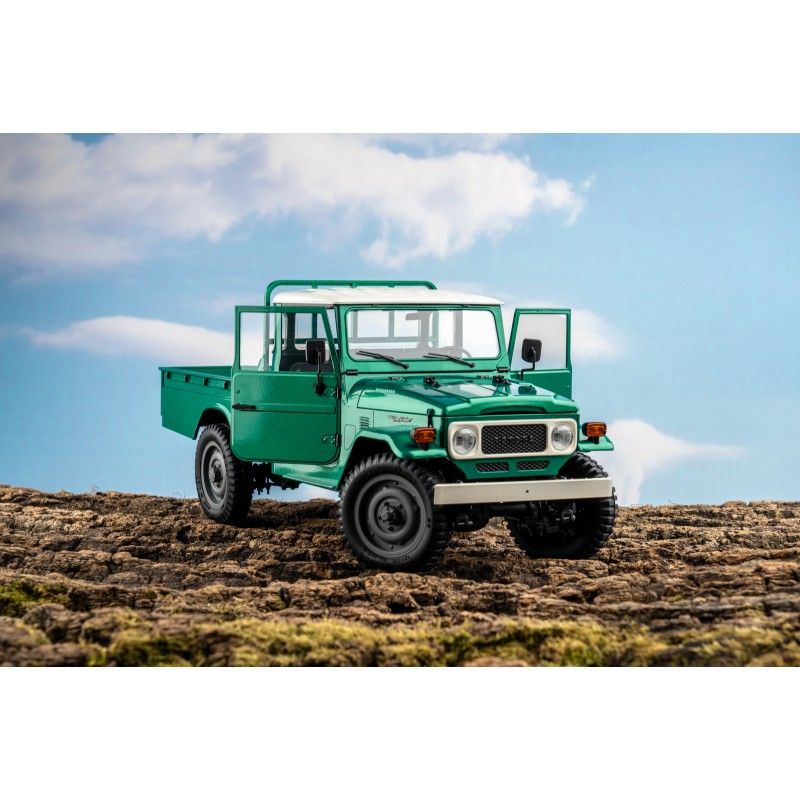 1/12 TOYOTA FJ45 scaler RTR car kit - Green | Ventedemodelisme.fr