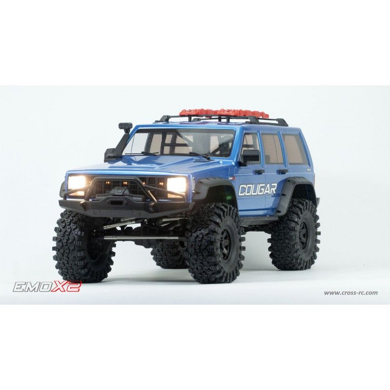 Crawling kit - EMO X2 1/8 RTR kit (Metallic Blue)
