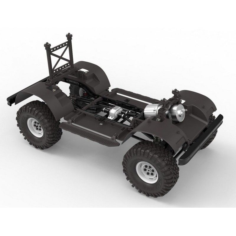 Crawling kit - KR4-B 1/10 Athletics version | Ventedemodelisme.fr