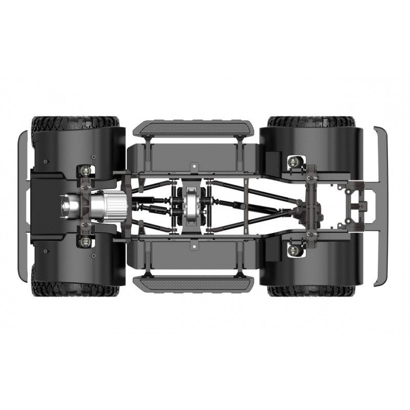 Crawling kit - KR4-B 1/10 Athletics version | Ventedemodelisme.fr