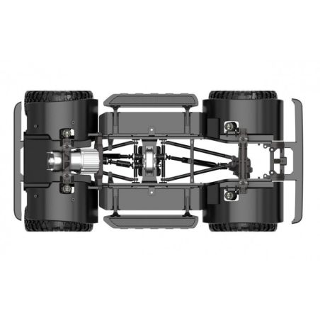 Crawling kit - KR4-B 1/10 Athletics version | Ventedemodelisme.fr