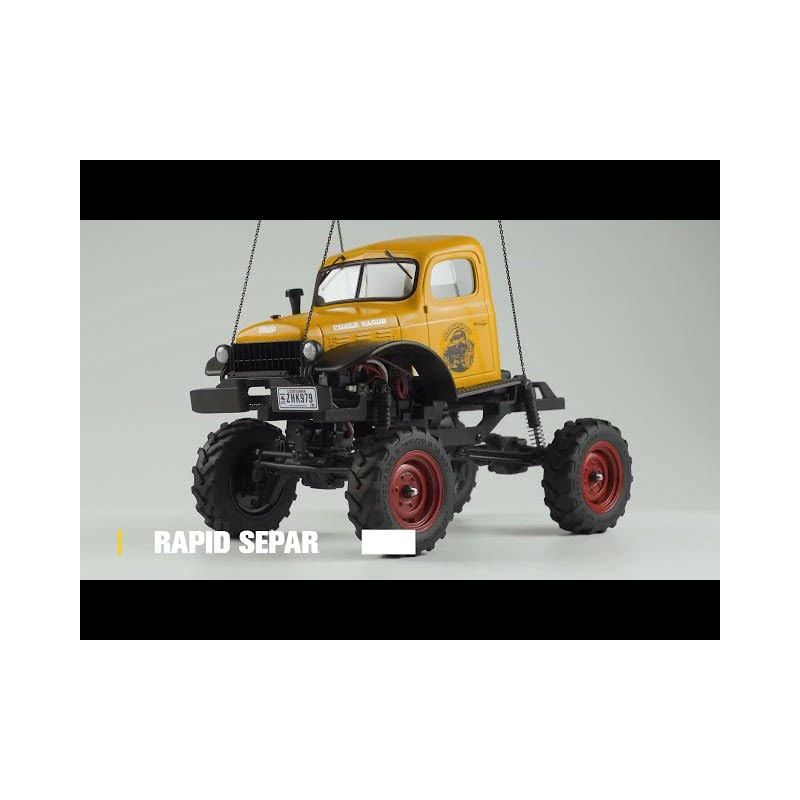 1/24 Power wagon V2 FCX24 crawler RTR car kit - Yellow